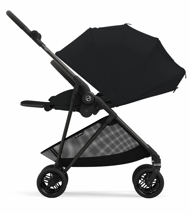 Cybex Melio Carbon 3 Stroller - Moon Black 5 Cybex Melio Carbon 3 Stroller - Moon Black - Image 3