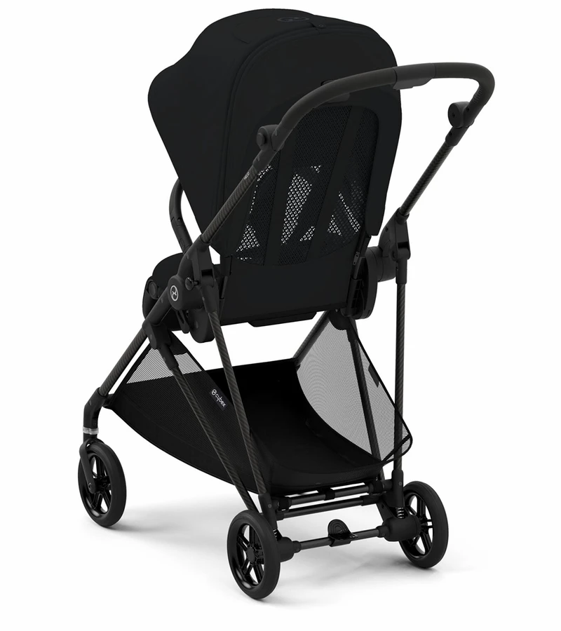 Cybex Melio Carbon 3 Stroller - Moon Black 6 Cybex Melio Carbon 3 Stroller - Moon Black - Image 4