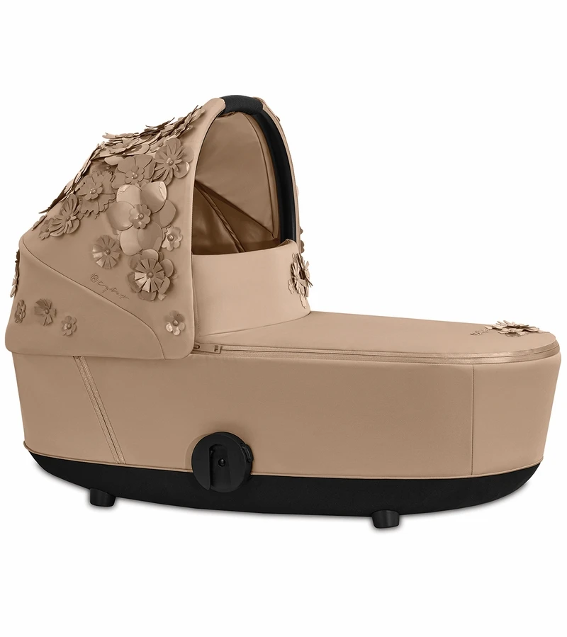 Cybex Mios 2 Complete Stroller With Lux Bassinet Bundle - Simply Flowers - Nude Beige 7 Cybex Mios 2 Complete Stroller With Lux Bassinet Bundle - Simply Flowers - Nude Beige - Image 5