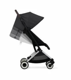 Cybex Orfeo Compact Stroller - Moon Black -Babyzen || Baby Jogger Shop cybex orfeo compact stroller moon black 7
