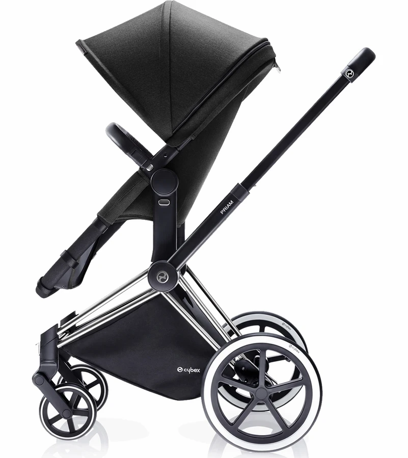 Cybex Priam 2-in-1 City Stroller - Black Beauty 4 Cybex Priam 2-in-1 City Stroller - Black Beauty - Image 2