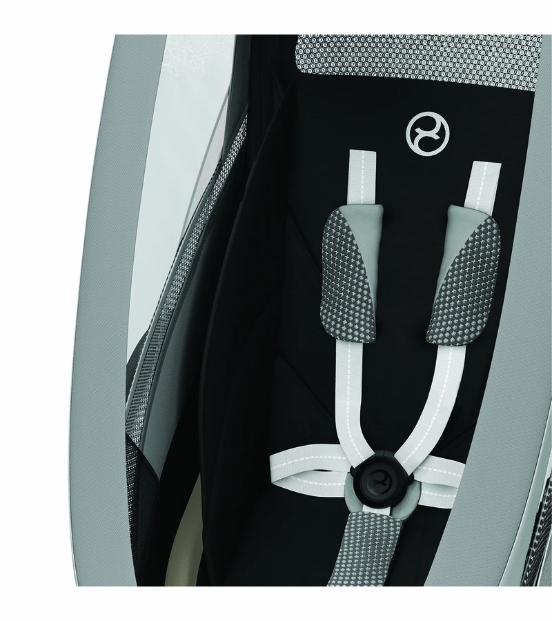 Cybex Zeno Multisport Trailer Bundle - Cream/Orange Frame + Medal Grey Seat Pack 4 Cybex Zeno Multisport Trailer Bundle - Cream/Orange Frame + Medal Grey Seat Pack - Image 2