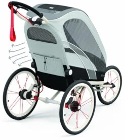Cybex Zeno Multisport Trailer Bundle - Cream/Orange Frame + Medal Grey Seat Pack 12 Cybex Zeno Multisport Trailer Bundle - Cream/Orange Frame + Medal Grey Seat Pack -Babyzen || Baby Jogger Shop cybex zeno multisport trailer bundle cream orange frame medal grey seat pack 189