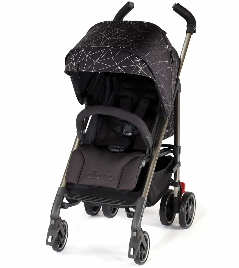 Diono Flexa Umbrella Stroller - Black Platinum 3 Diono Flexa Umbrella Stroller - Black Platinum
