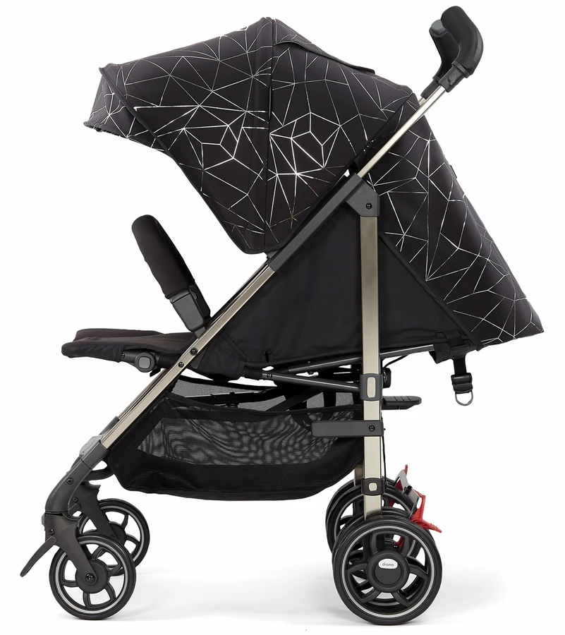 Diono Flexa Umbrella Stroller - Black Platinum 7 Diono Flexa Umbrella Stroller - Black Platinum - Image 5