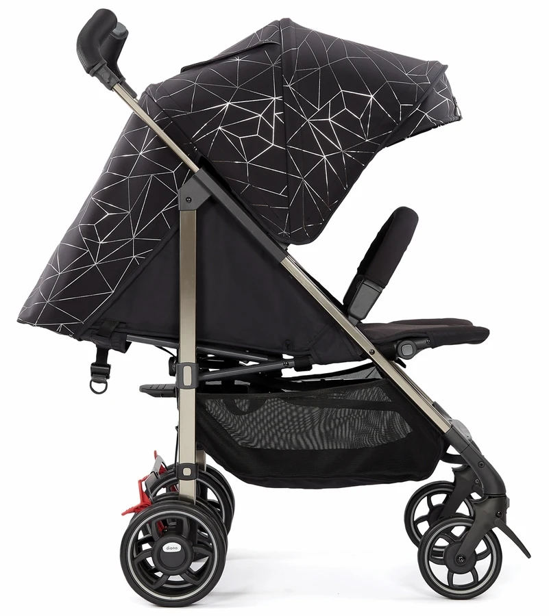 Diono Flexa Umbrella Stroller - Black Platinum 8 Diono Flexa Umbrella Stroller - Black Platinum - Image 6