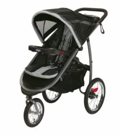 Graco FastAction Fold Click Connect Jogging Stroller - Gotham