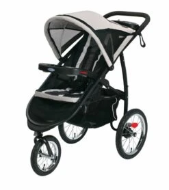 Graco FastAction Fold Click Connect Jogging Stroller - Pierce