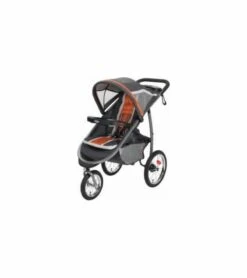 Graco FastAction Fold Click Connect Jogging Stroller - Tangerine