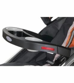 Graco FastAction Fold Click Connect Jogging Stroller - Tangerine -Babyzen || Baby Jogger Shop graco fastaction fold click connect jogging stroller tangerine 442