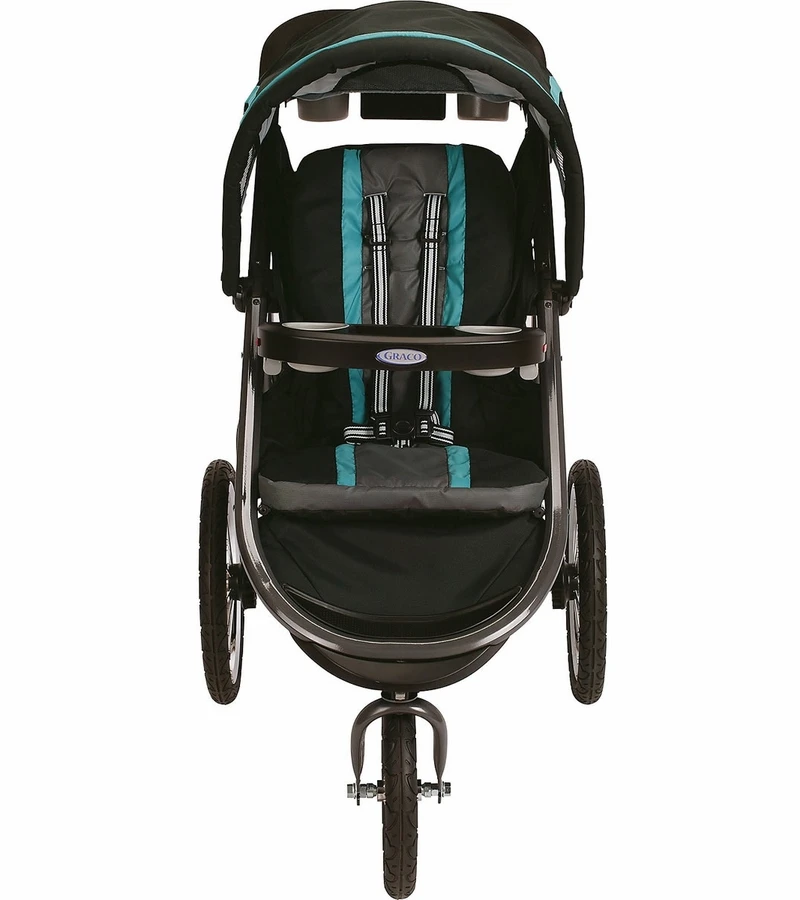 Graco FastAction Fold Jogger Click Connect Stroller - Tidalwave 4 Graco FastAction Fold Jogger Click Connect Stroller - Tidalwave - Image 2