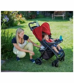 Graco Verb Click Connect Stroller - Chili Red -Babyzen || Baby Jogger Shop graco verb click connect stroller chili red 259