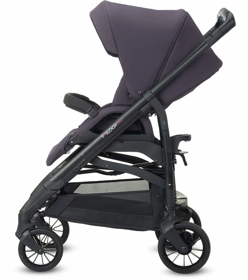 Inglesina Trilogy City Stroller - Stone Gray 4 Inglesina Trilogy City Stroller - Stone Gray - Image 2