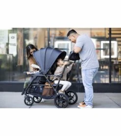 Joovy Caboose RS Premium Sit And Stand Stroller - Jet -Babyzen || Baby Jogger Shop joovy caboose rs premium sit and stand stroller jet 118