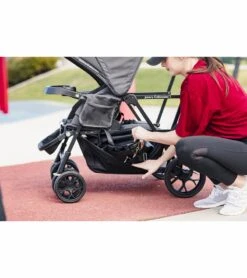 Joovy Caboose UL Double Stroller - Jet -Babyzen || Baby Jogger Shop joovy caboose ul double stroller jet 154