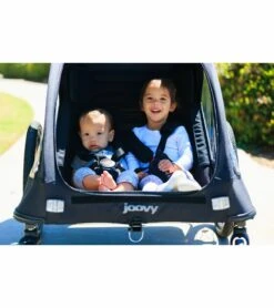 Joovy CocoonX2 Double Stroller And Bike Trailer - Black 15 Joovy CocoonX2 Double Stroller And Bike Trailer - Black -Babyzen || Baby Jogger Shop joovy cocoonx2 double stroller and bike trailer black 129
