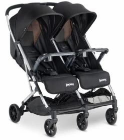 Joovy Kooper X2 Compact Double Stroller - Black