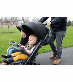 Joovy Kooper X2 Compact Double Stroller - Black -Babyzen || Baby Jogger Shop joovy kooper x2 compact double stroller black 109