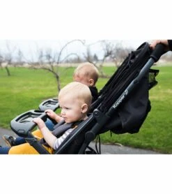 Joovy Kooper X2 Compact Double Stroller - Black -Babyzen || Baby Jogger Shop joovy kooper x2 compact double stroller black 110