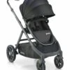 Joovy Qool Single To Double Stroller - Black Melange