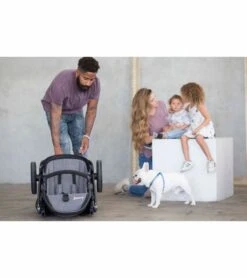Joovy Qool Single To Double Stroller - Black Melange -Babyzen || Baby Jogger Shop joovy qool single to double stroller black melange 33