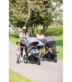 Joovy Zoom Single Jogging Stroller - Jet -Babyzen || Baby Jogger Shop joovy zoom single jogging stroller jet 159