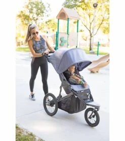 Joovy Zoom Single Jogging Stroller - Slate -Babyzen || Baby Jogger Shop joovy zoom single jogging stroller slate 142