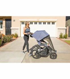 Joovy Zoom Single Jogging Stroller - Slate -Babyzen || Baby Jogger Shop joovy zoom single jogging stroller slate 143