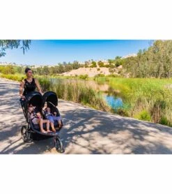 Joovy Zoom X2 Lightweight Jogging Side By Side Double Stroller - Forged Iron -Babyzen || Baby Jogger Shop joovy zoom x2 lightweight jogging side by side double stroller forged iron 29