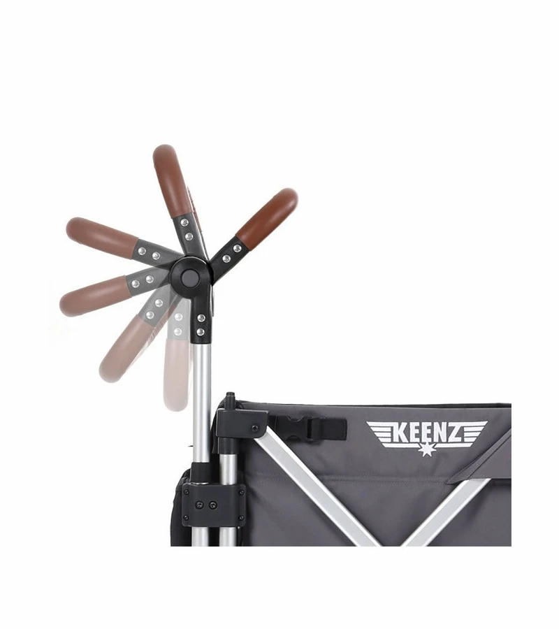 Keenz 7S Stroller Wagon - Black 5 Keenz 7S Stroller Wagon - Black - Image 3