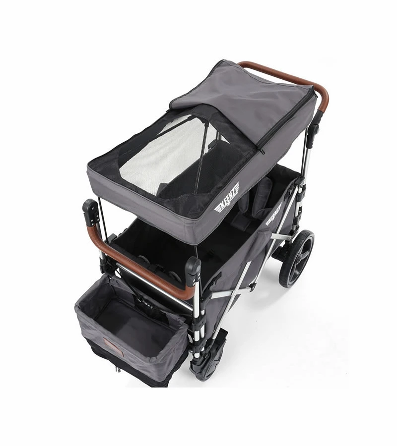 Keenz 7S Stroller Wagon - Black 6 Keenz 7S Stroller Wagon - Black - Image 4