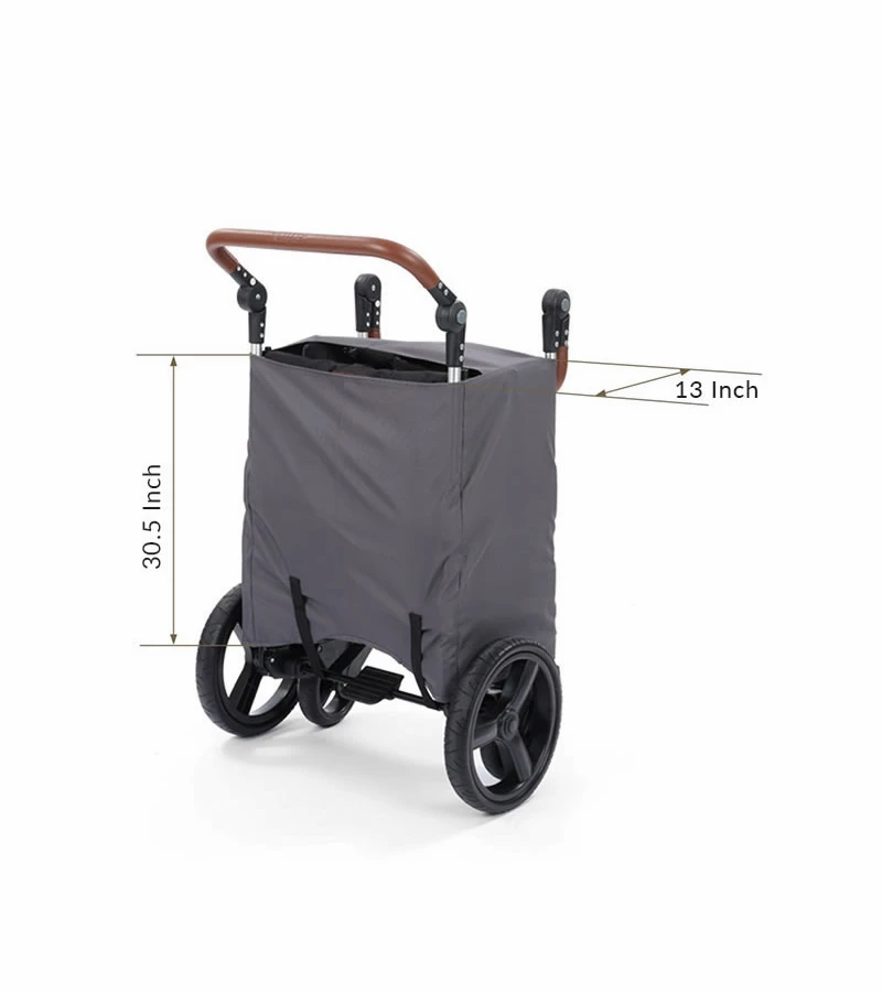 Keenz 7S Stroller Wagon - Black 8 Keenz 7S Stroller Wagon - Black - Image 6