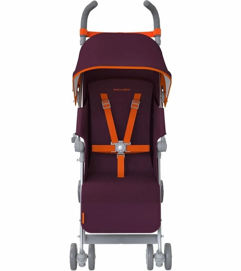 Maclaren 2016/2017 Quest Stroller - Plum/Marmalade 5 Maclaren 2016/2017 Quest Stroller - Plum/Marmalade - Image 3