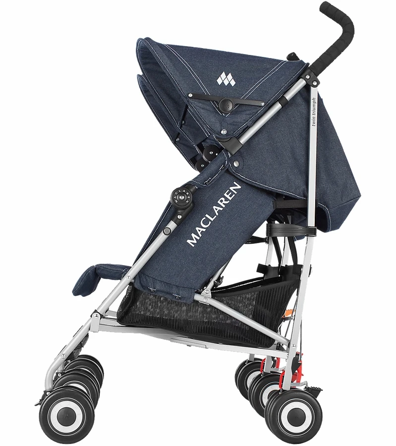 Maclaren 2016/2017 Twin Triumph - Denim Indigo 5 Maclaren 2016/2017 Twin Triumph - Denim Indigo - Image 3