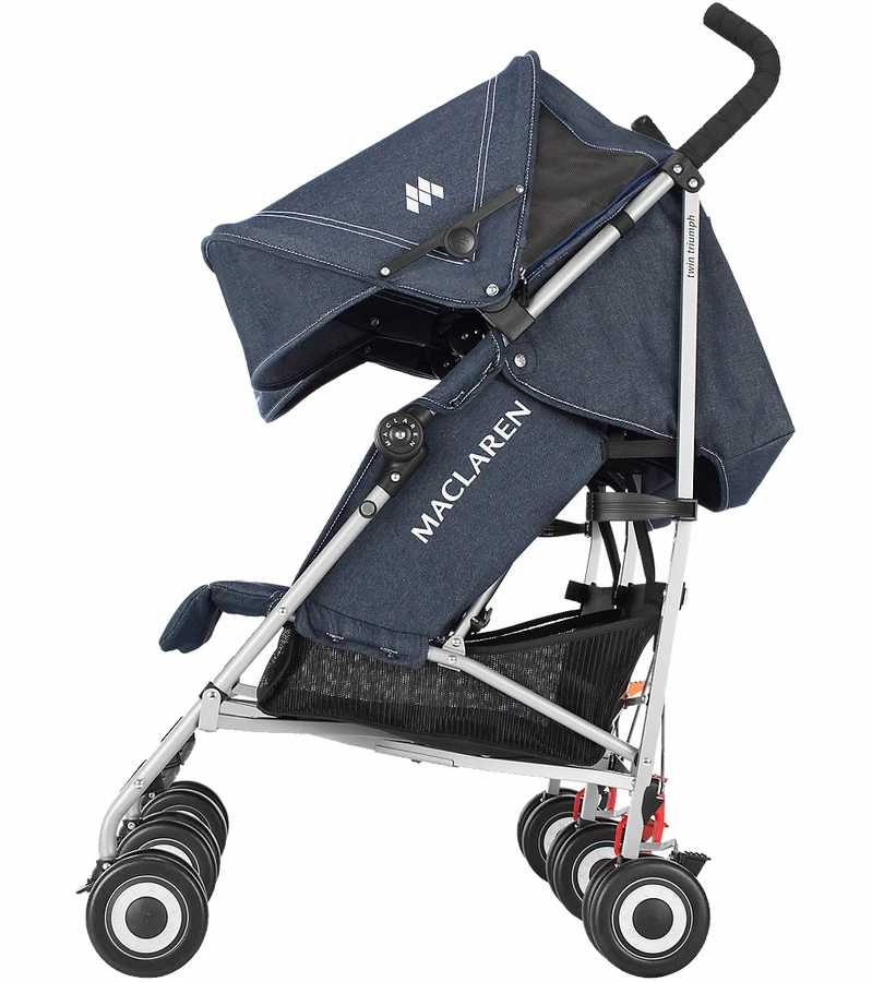 Maclaren 2016/2017 Twin Triumph - Denim Indigo 6 Maclaren 2016/2017 Twin Triumph - Denim Indigo - Image 4