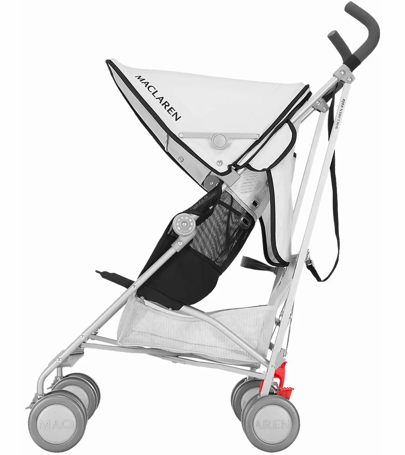 Maclaren 2016/2017 Volo Umbrella Stroller - Silver/Black 4 Maclaren 2016/2017 Volo Umbrella Stroller - Silver/Black - Image 2