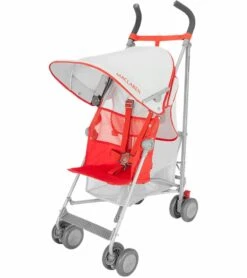 Maclaren 2016/2017 Volo Umbrella Stroller - Silver/Marmalade