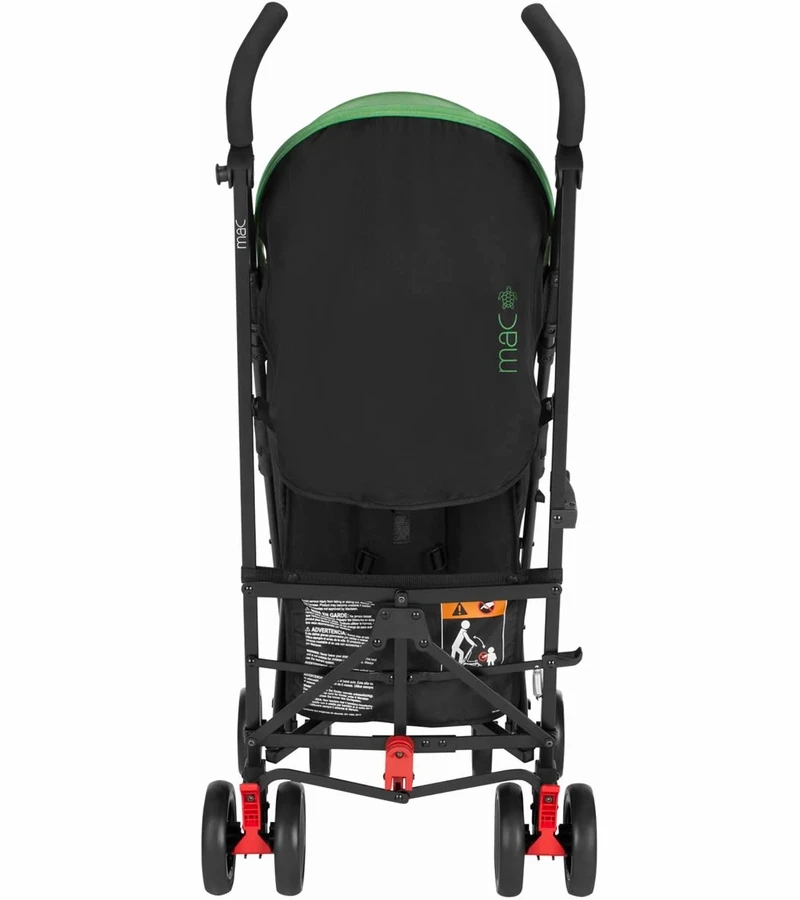 Maclaren Mac M-02 Umbrella Stroller - Black/Moss 6 Maclaren Mac M-02 Umbrella Stroller - Black/Moss - Image 4