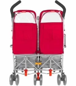 Maclaren Twin Techno Double Stroller - Cardinal -Babyzen || Baby Jogger Shop maclaren twin techno double stroller cardinal 174
