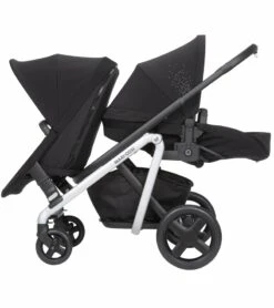 Maxi-Cosi Lila Double Stroller - Nomad Black -Babyzen || Baby Jogger Shop maxi cosi lila double stroller frequency black nomad black 55