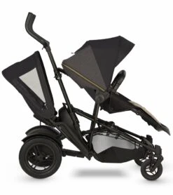 Micralite TwoFold Stroller + Bassinet - Carbon -Babyzen || Baby Jogger Shop micralite twofold stroller bassinet carbon 90