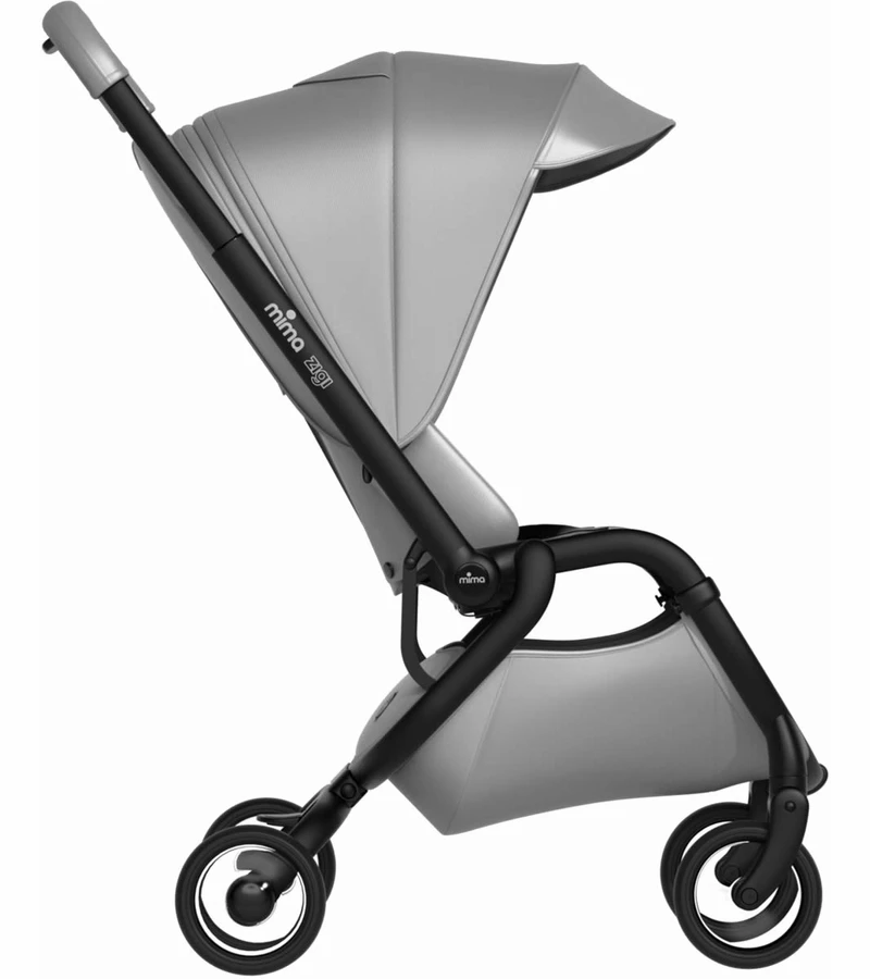 Mima Zigi 3G Compact Stroller - Argento (Albee Exclusive) 4 Mima Zigi 3G Compact Stroller - Argento (Albee Exclusive) - Image 2