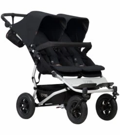 Mountain Buggy Duet 3.0 Double Stroller - Black