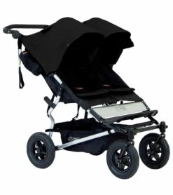 Mountain Buggy Duet Double Stroller - Black