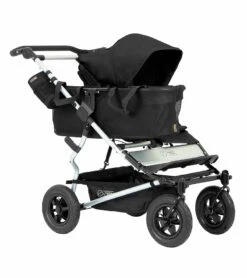 Mountain Buggy Duet Double Stroller - Black -Babyzen || Baby Jogger Shop mountain buggy duet double stroller black 260