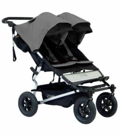 Mountain Buggy Duet Double Stroller - Flint