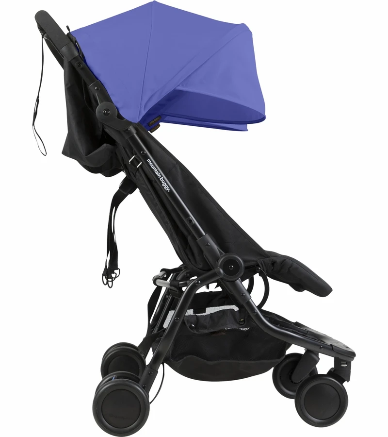 Mountain Buggy Nano Duo Double Stroller - Nautical 4 Mountain Buggy Nano Duo Double Stroller - Nautical - Image 2