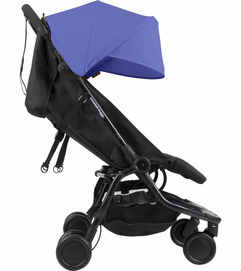 Mountain Buggy Nano Duo Double Stroller - Nautical 5 Mountain Buggy Nano Duo Double Stroller - Nautical - Image 3