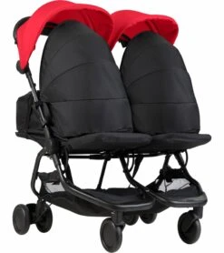 Mountain Buggy Nano Duo Double Stroller - Ruby -Babyzen || Baby Jogger Shop mountain buggy nano duo double stroller ruby 53