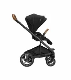 Nuna MIXX Next Stroller With Magnetic Buckle - Caviar -Babyzen || Baby Jogger Shop nuna mixx next stroller with magnetic buckle caviar 187